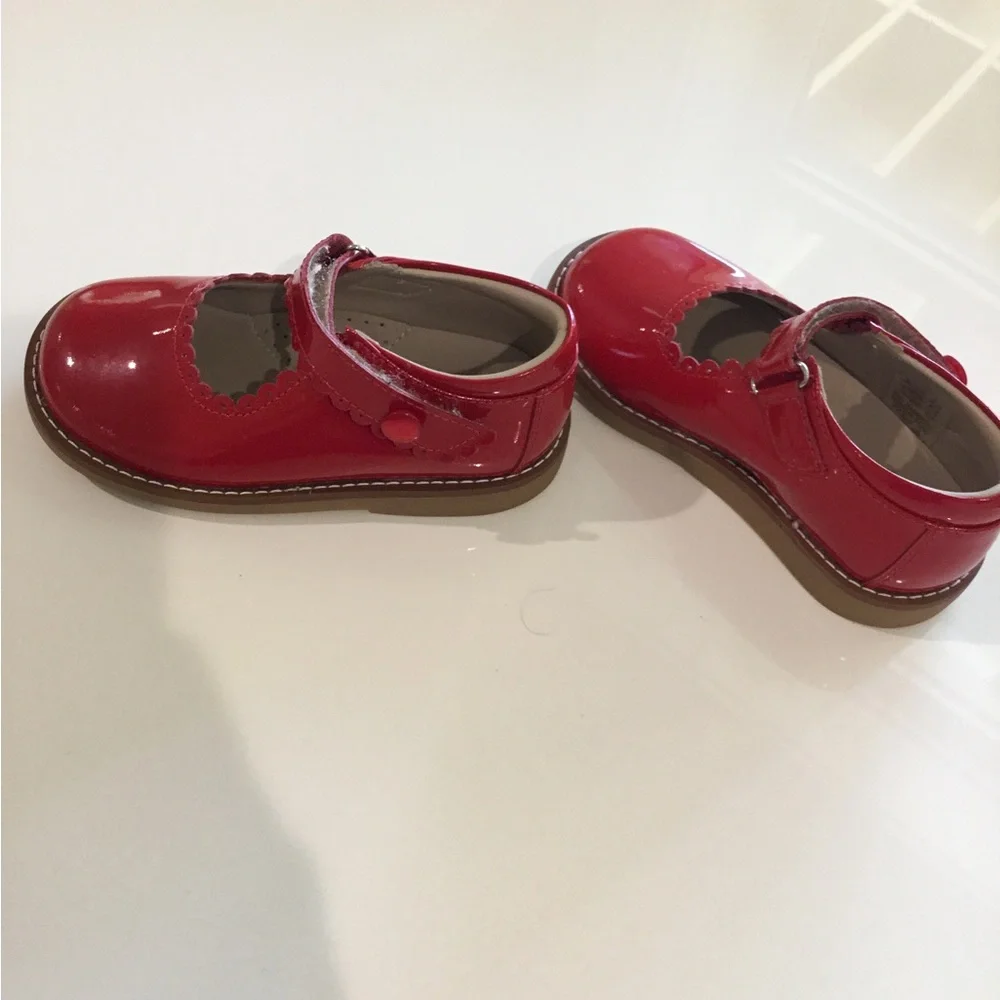 Red Patent Leather Mary Jane Kids Shoe